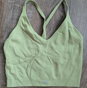 SET Active Light Green Sports Bra